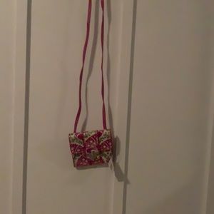 Vera Bradley Mini tum lock crossbody